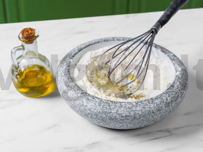 Česnakiniai bandelės Žingsnis 2