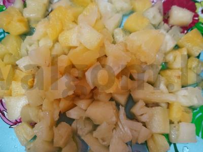 Rūkyta vištienos salotos Žingsnis 2