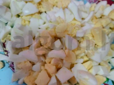 Rūkyta vištienos salotos Žingsnis 3