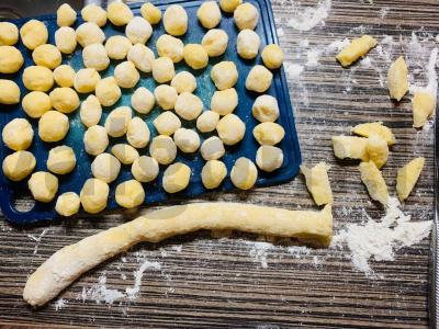 Bulvių gnocchi su citrina Žingsnis 5