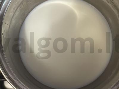 Maistingos avižos su bananais Žingsnis 1