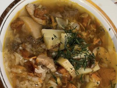 Grybų sriuba Žingsnis 8