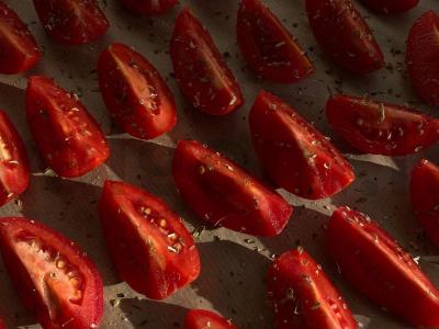 Džiovinti pomidorai Žingsnis 2