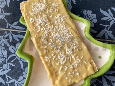 Kokosų vaflinis tortas Žingsnis 2