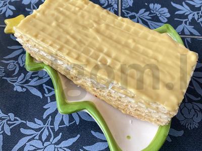 Kokosų vaflinis tortas Žingsnis 3