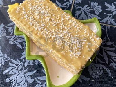 Kokosų vaflinis tortas pagrindine nuotrauka