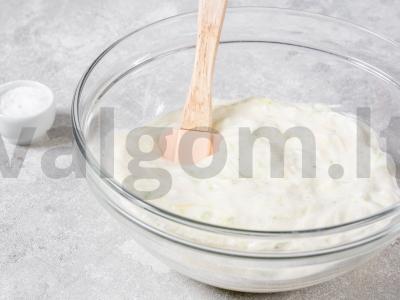 Cukinijų suflė Žingsnis 3