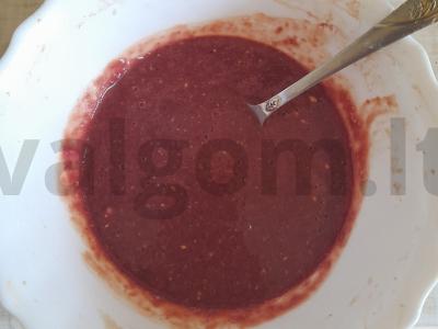 Kepeninė blynai su svogūnais ir česnaku Žingsnis 3