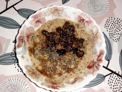 Lino košė su medumi ir figomis pagrindine nuotrauka