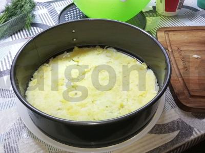 „Mimoza“ su rūkytomis vištienos krūtinėlėmis Žingsnis 3