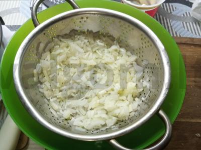 „Mimoza“ su rūkytomis vištienos krūtinėlėmis Žingsnis 5