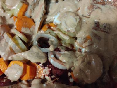 Jūros ešerys su daržovėmis Žingsnis 4