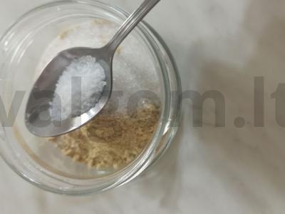 Namų garstyčios su alyvuogių aliejumi Žingsnis 1