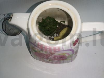 Žolelių arbatos ruošiniai žiemai Žingsnis 4