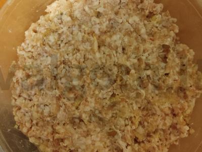 Kotletai „Kaip pas močiutę“ Žingsnis 1