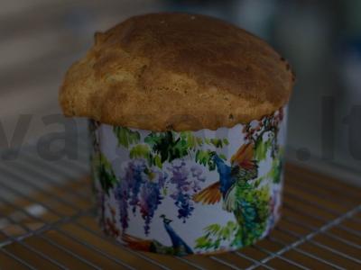 Velykinis kulichas su beze Žingsnis 15