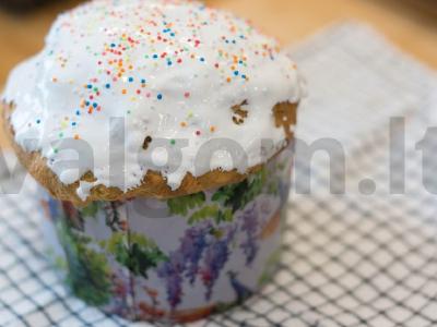 Velykinis kulichas su beze Žingsnis 18