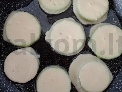 Cukinijos tešloje Žingsnis 4