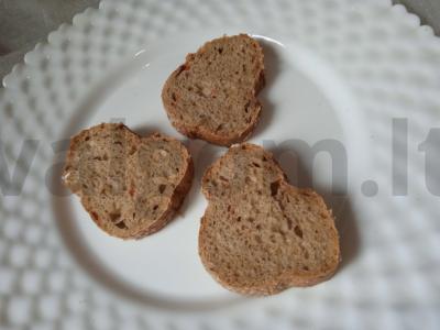 Sumuštiniai su mašo užtepėle, lašišų ikrais ir varškės sūriu Žingsnis 1