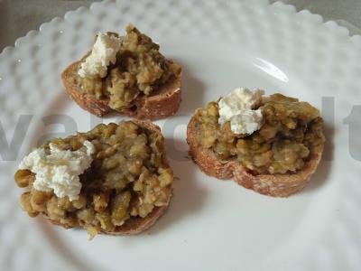 Sumuštiniai su mašo užtepėle, lašišų ikrais ir varškės sūriu Žingsnis 5