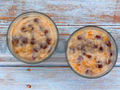 Naujųjų metų desertas stiklinėje vaikams Žingsnis 4