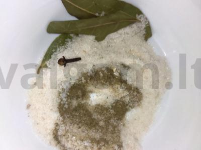 Namų sūdyta skumbrė Žingsnis 3