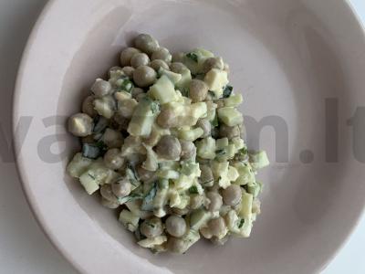 Salotos su žirniais „Paprasčiau nebūna“ pagrindine nuotrauka