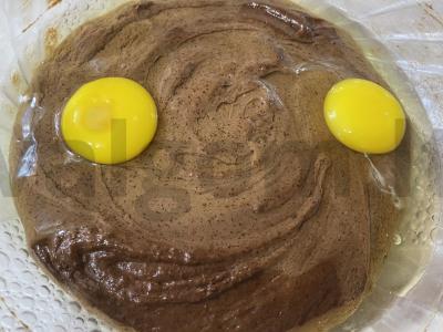 Browniai su ledais ir avietėmis Žingsnis 3