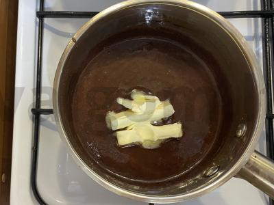 Browniai su ledais ir avietėmis Žingsnis 5