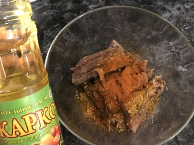 Kepta skumbrė prieskoniuose Žingsnis 5