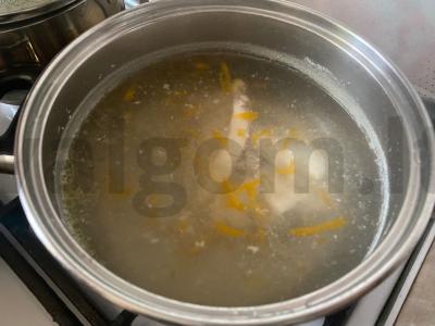 Kalakutų sriuba su vermišeliais „Volžskis“ Žingsnis 1