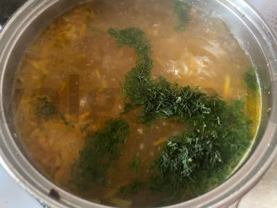 Kalakutų sriuba su vermišeliais „Volžskis“ Žingsnis 8