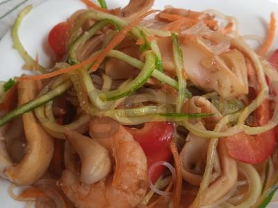 Funchosa su jūros gėrybėmis Žingsnis 4