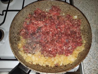 Spagečiai su faršu Žingsnis 1