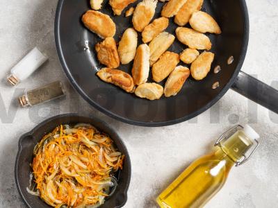 Vegetariškos gnocchi Žingsnis 2