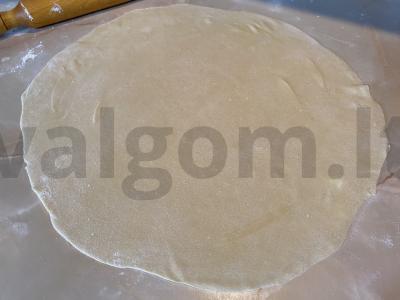 Namų makaronai bet kokiai sriubai Žingsnis 4