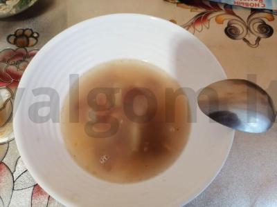 Pupelių sriuba pagrindine nuotrauka