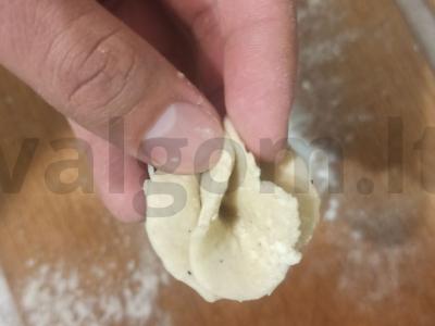 Ausys su šonine Žingsnis 7