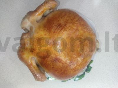 Namų vištiena aluje Žingsnis 1