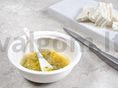 Kepti baklažanai su bryndža Žingsnis 2