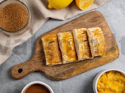 Receptas sluoksnių su tyrė pagrindine nuotrauka