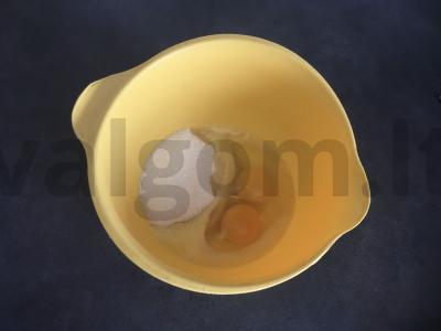 15 minučių Brownie desertas Žingsnis 2