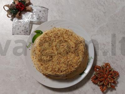 Namų meduolis keptuvėje pagrindine nuotrauka