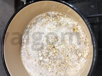 Kruopų košė „5 grūdai“ su pienu Žingsnis 2