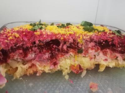 Silkė po kailiu su petražolėmis Žingsnis 3