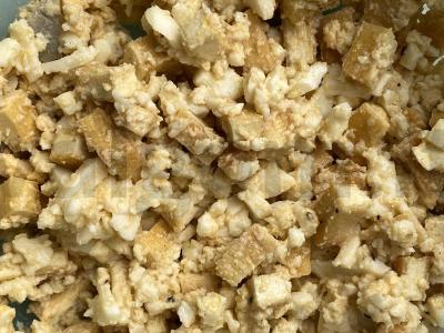 Salotos su tofu ir kiaušiniu Žingsnis 4