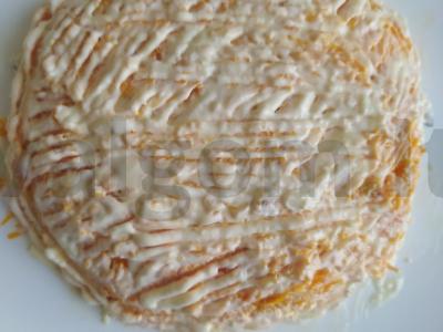 Salotas „Mimoza“ švelnus Žingsnis 6