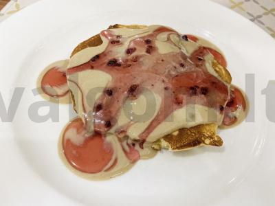 Blynai su sėlenomis, tahiniu ir aviečių uogiene Žingsnis 10