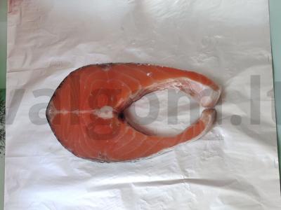 Lašišos steikas su citrina ir rozmarinu orkaitėje Žingsnis 1