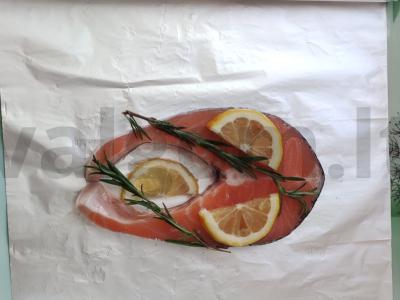 Lašišos steikas su citrina ir rozmarinu orkaitėje Žingsnis 3